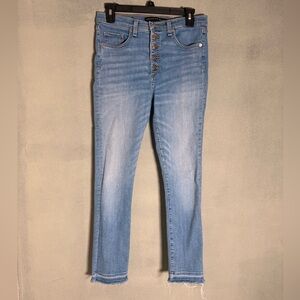 Veronica Beard Skinny Leg Blue Jeans Size 28 Quiet Luxury